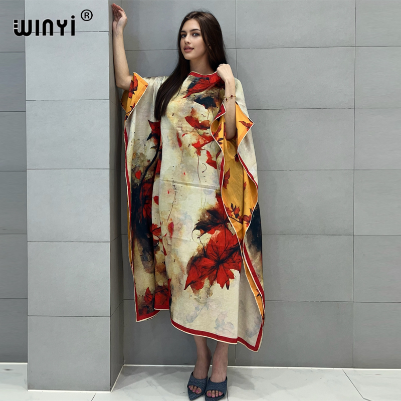 Boho Summer Beach Maxi Dress - WINYI-Robe de plage de haute qualité,